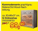 Kommodenserie graphitgrau Matera/Old Wood-Nachbildung Angebote bei Opti-Wohnwelt Waiblingen für 99,90 €