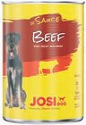 in Sauce Hundenassfutter im Angebot bei Markant Nordwest in Lemgo in Sauce Hundenassfutter Angebote von Josi Dog bei Markant Nordwest Lemgo für 0,88 €