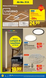 Lidl LED Leuchten im Prospekt Lidl LED Leuchten im Prospekt