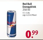 Energydrink Angebote von Red Bull bei Rossmann Straubing für 0,99 €