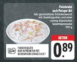 EDEKA Pommelsbrunn - Fleischsalat nach Metzger-Art Angebot im Prospekt Fleischsalat nach Metzger-Art bei EDEKA im Pommelsbrunn Prospekt für 0,89 €