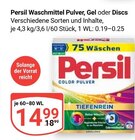 Waschmittel Pulver im Angebot bei GLOBUS in Hürth Waschmittel Pulver Angebote von Persil bei GLOBUS Hürth für 14,99 €