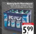 Mineralwasser bei EDEKA im Prospekt "" für 5,99 €