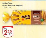 Dinkel Harmonie Sandwich von Golden Toast im aktuellen GLOBUS Prospekt
