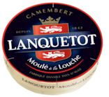 Camembert au lait thermisé moulé à la louche - Lanquetot en promo chez Hyper U Saint-Nazaire à 2,13 €
