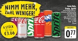 Aktuelle Coca Cola Angebote bei EDEKA in Münster Aktuelles Coca-Cola, Fanta, Sprite Angebot bei EDEKA in Münster ab 0,77 €