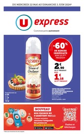 Catalogue Supermarchés U Express en cours à Tourville-sur-Sienne et alentours, "U Express", 1 page, 22/05/2024 - 02/06/2024