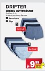 Herren Unterwäsche Retorshorts Angebote von Drifter bei E center Wiesbaden für 9,99 €