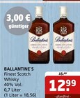 Finest Scotch Whisky Angebote von Ballantine's bei Getränke Quelle WVG Lutherstadt Wittenberg für 12,99 €