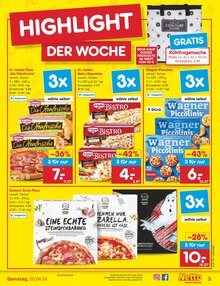 Pizza im Netto Marken-Discount Prospekt "Aktuelle Angebote" mit 49 Seiten (Rostock)