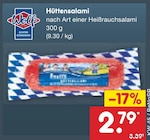 Hüttensalami von Wolf für 2,79 € bei Netto Marken-Discount im Angebot Hüttensalami von Wolf im aktuellen Netto Marken-Discount Prospekt