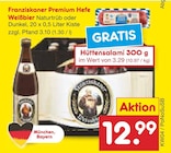 Aktuelles Premium Hefe Weißbier oder Dunkel Angebot bei Netto Marken-Discount in Ingolstadt ab 12,99 €