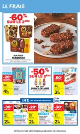 Kinder en promo dans le catalogue Carrefour Market à la page 30