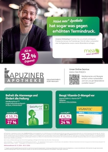 mea - meine apotheke Prospekt Unsere November-Angebote mit  Seiten