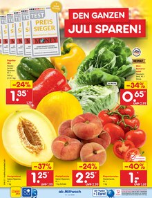 Paprika im Netto Marken-Discount Prospekt "Aktuelle Angebote" mit 74 Seiten (Paderborn)