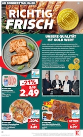 Aktueller Kaufland Prospekt mit Schweinefleisch, "Hier bin ich richtig", Seite 37