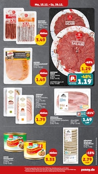 Fleisch im Penny Prospekt "Wer günstig will, muss Penny." mit 48 Seiten (Halle (Saale))