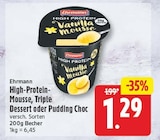High-Protein-Mousse von Ehrmann für 1,29 € bei EDEKA im Angebot High-Protein-Mousse von Ehrmann im aktuellen EDEKA Prospekt