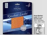 Räucher-Lachs Angebote von Krone Fisch bei Marktkauf Böblingen für 4,49 €