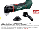 Akku-Multitool MT 18 LTX Compact Angebote von Metabo bei toom Baumarkt Dresden für 169,99 €