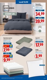 Prix et réduction Couvre-Lit dans le prospectus Lidl en cours Offre Couvre-Lit dans le catalogue Lidl du moment à la page 69