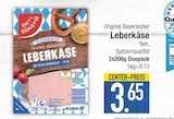 Original Bayerischer Leberkäse von Gut & Günstig im aktuellen EDEKA Prospekt für 3,65 €