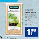 Anzuchterde Angebote von GARDENLINE bei ALDI SÜD Aachen für 1,99 €