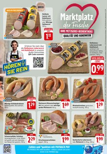 Wurst im E center Prospekt "Aktuelle Angebote" mit 50 Seiten (Darmstadt)