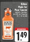 EDEKA Koblenz - Made for Meat Saucen Angebot im Prospekt Made for Meat Saucen bei EDEKA im Koblenz Prospekt für 1,49 €
