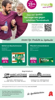 mea - meine apotheke Prospekt Unsere September-Angebote mit 4 Seiten