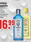 Sapphire London Dry Gin Angebote von Bombay bei Trinkgut Gifhorn für 16,99 €