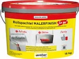 Rollspachtel "Malerfinish to go" von Weber im aktuellen OBI Prospekt