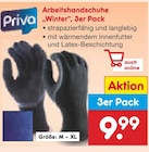 Arbeitshandschuhe Winter im Angebot bei Netto Marken-Discount in Eberswalde Arbeitshandschuhe Winter Angebote von Priva bei Netto Marken-Discount Eberswalde für 9,99 €