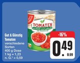 Tomaten Angebote von Gut & Günstig bei E center Bayreuth für 0,49 €