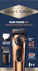 Tondeuse à barbe électrique Pro avec molette de précision pour 40 réglages de longueur - KING.C.GILLETTE dans le catalogue Géant Casino