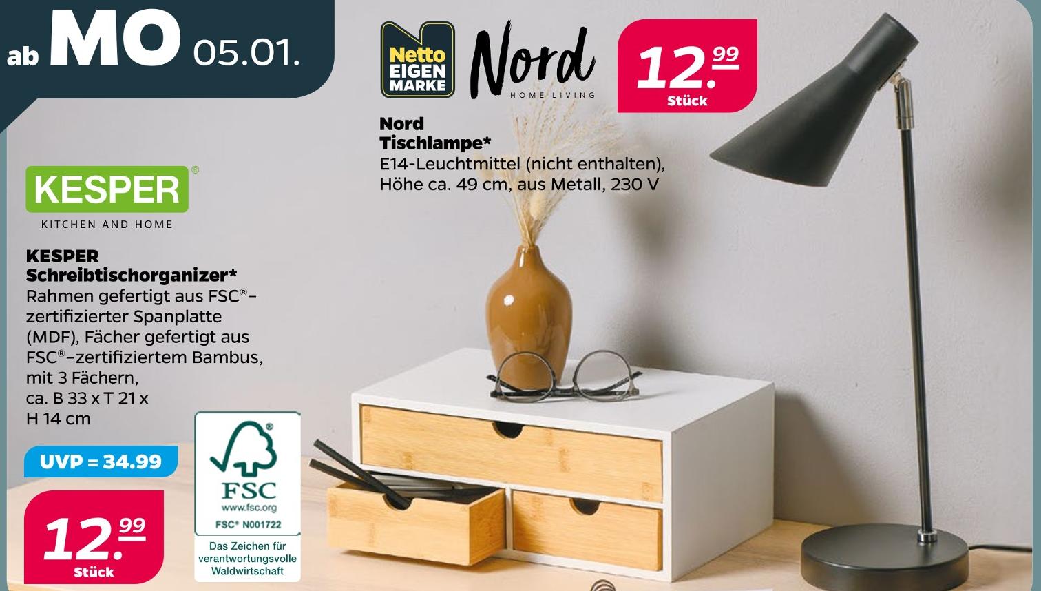 Nord Tischlampe