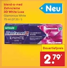 Zahncreme 3D White Luxe Glamorous White von blend-a-med im aktuellen Netto Marken-Discount Prospekt