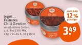 Feinstes Chili Gewürz Angebote bei tegut München für 3,49 €