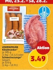 Käseknacker oder Schweinezunge im Penny Prospekt Käseknacker oder Schweinezunge von Vinzenzmurr im aktuellen Penny Prospekt für 3,49 €