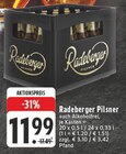 Pilsner Angebote von Radeberger bei EDEKA Wuppertal für 11,99 €