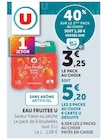 Eau fruitée - U - U Express à Le Havre Eau fruitée - U en promo chez U Express Le Havre à 3,25 €