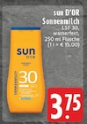 Sonnenmilch bei E center im Prospekt "" für 3,75 €