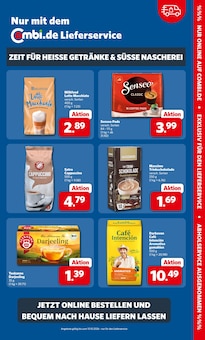 Kaffeepads im aktuellen combi Prospekt (Bremen) Kaffeepads im combi Prospekt "Markt - Angebote" mit 34 Seiten (Bremen)