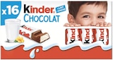 Barre de chocolat au lait - KINDER en promo chez Supermarchés Match Strasbourg à 5,10 €