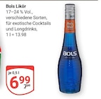 Likör Angebote von Bols bei GLOBUS Krefeld für 6,99 €