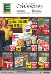 Cola im EDEKA Prospekt in Wülfrath Aktueller EDEKA Prospekt mit Cola, "Aktuelle Angebote", Seite 1