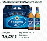 Aktuelles 0,0% Pils Angebot bei Getränkefachmarkt Rausch in Gießen ab 16,49 €
