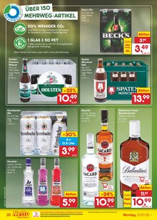 Bier im Netto Marken-Discount Prospekt "Aktuelle Angebote" mit 59 Seiten (Schwedt (Oder))