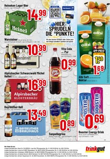 Saft im Trinkgut Prospekt "Aktuelle Angebote" mit 8 Seiten (Heidelberg)