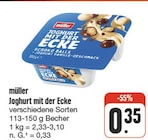 Joghurt mit der Ecke im nah und gut Prospekt zum Preis von 0,35 €